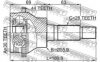 MAZDA GD712550XB Joint, drive shaft